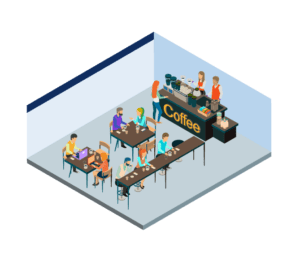 كافتيريا المكتب